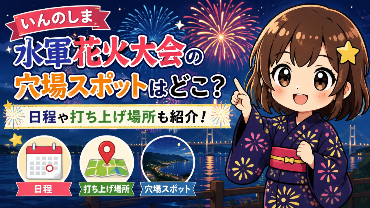 いんのしま水軍花火大会