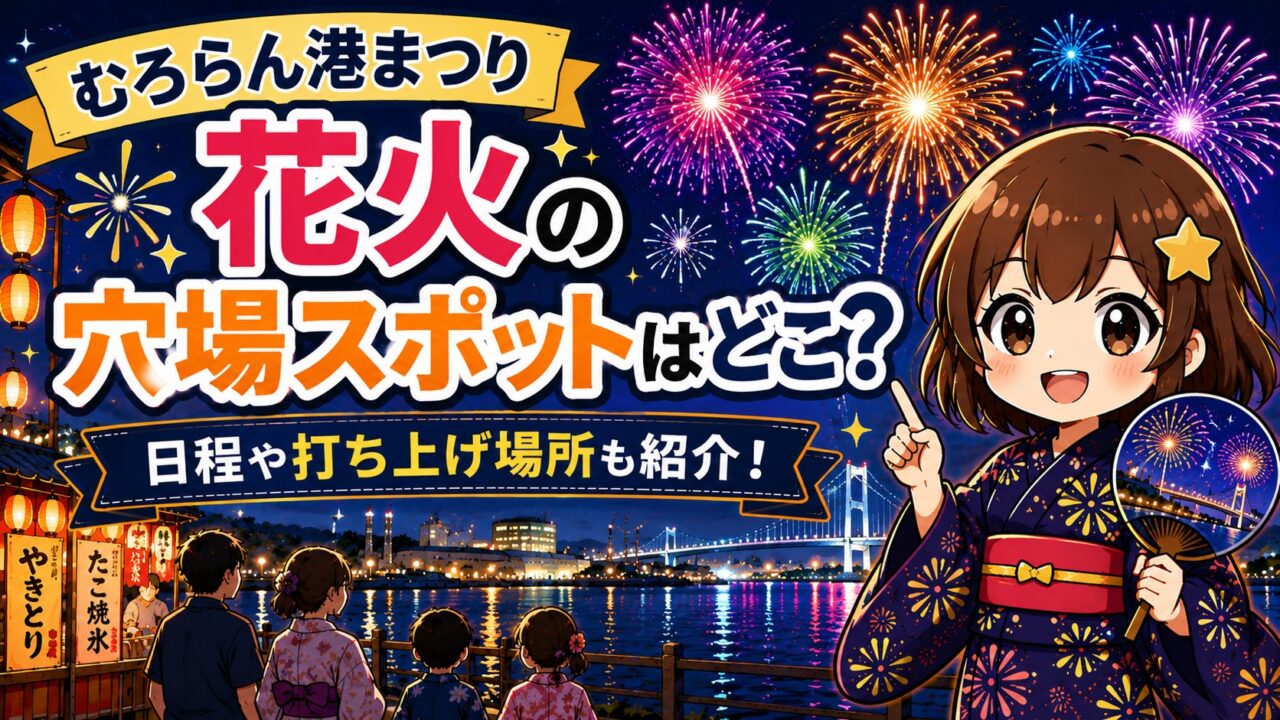 むろらん港まつり花火