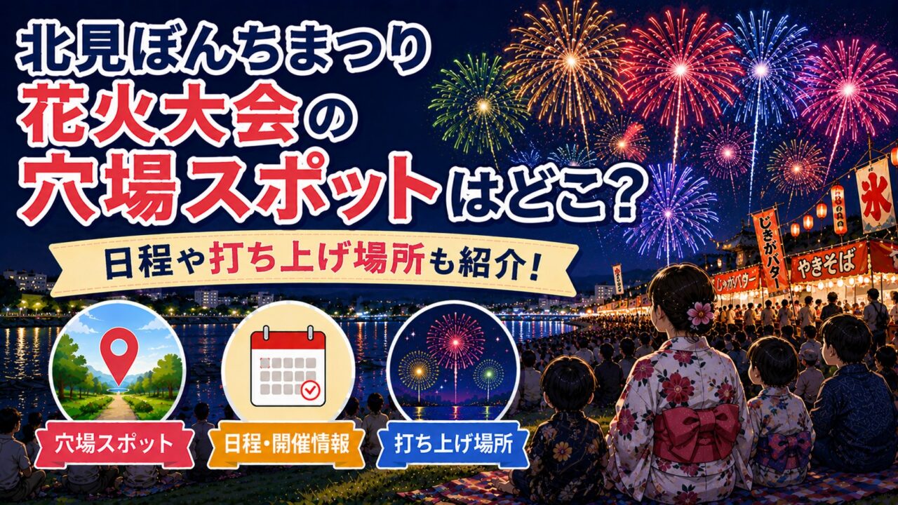 北見ぼんちまつり花火大会