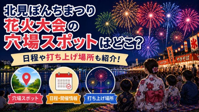 北見ぼんちまつり花火大会