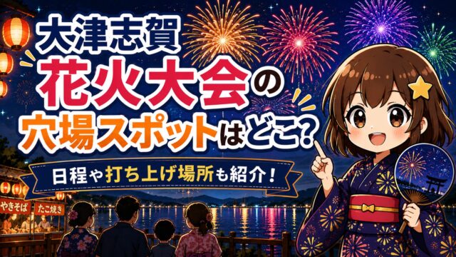 大津志賀花火大会
