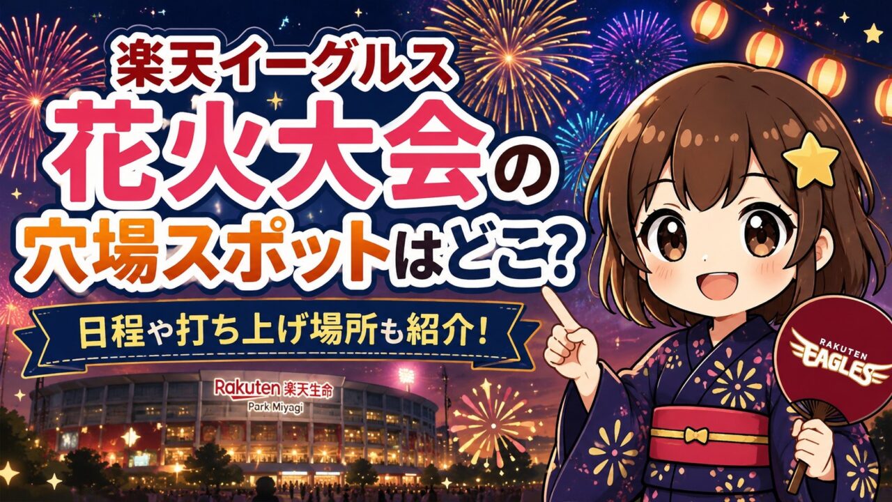 楽天イーグルス花火大会
