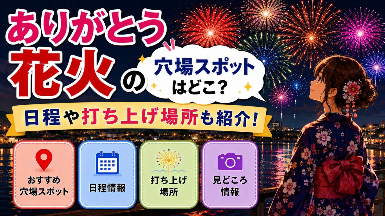 ありがとう花火