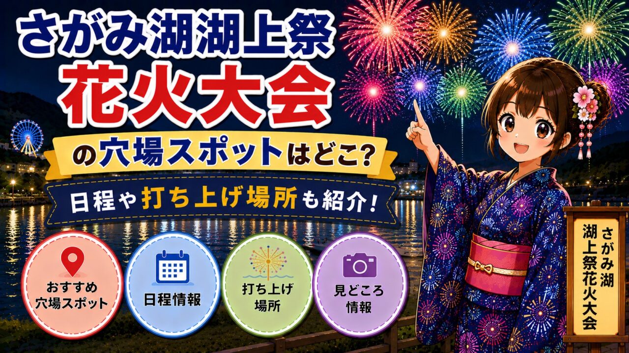 さがみ湖湖上祭花火大会