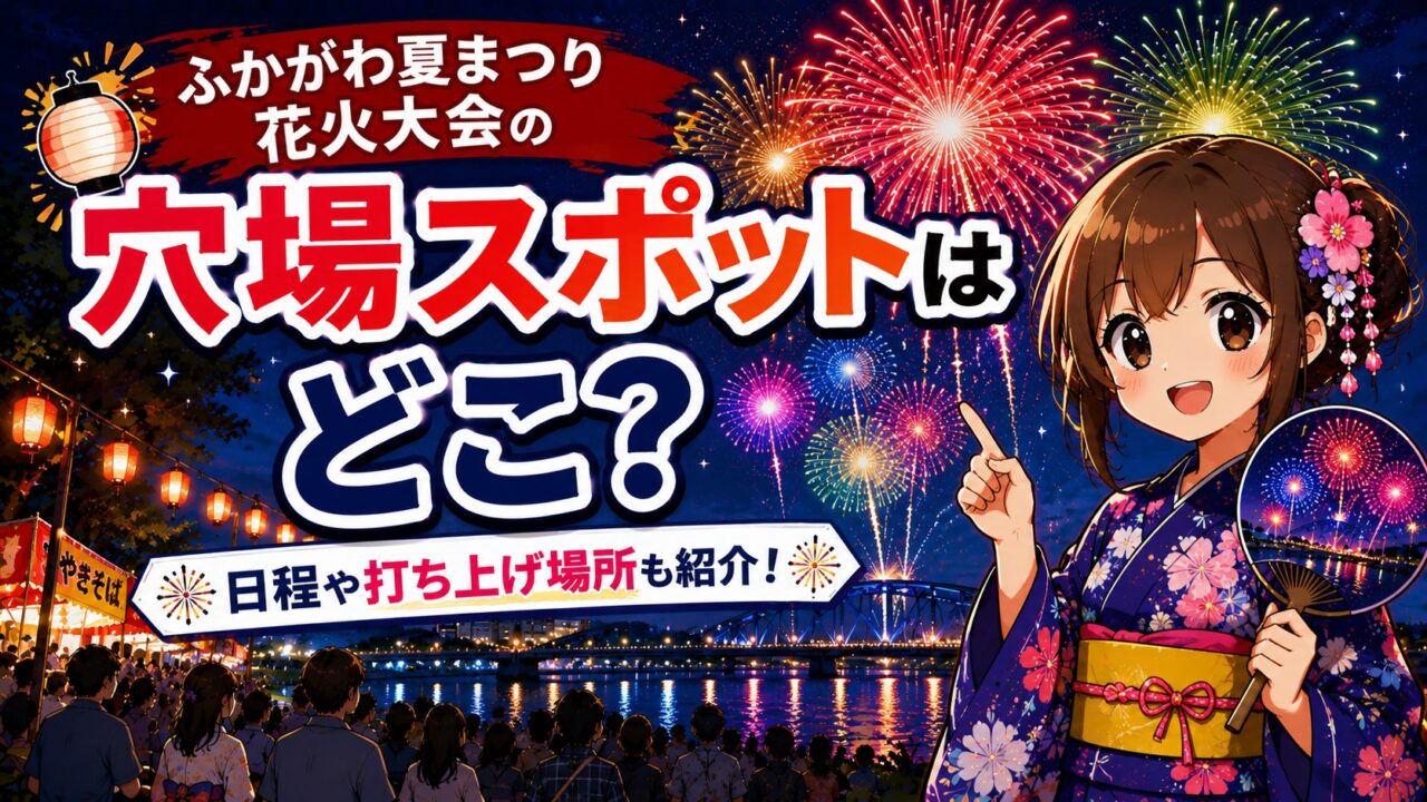 ふかがわ夏まつり花火大会