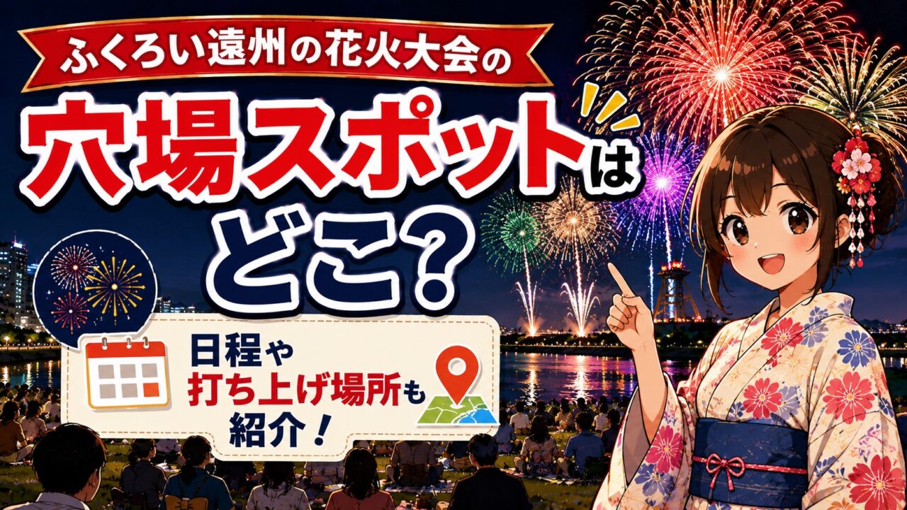 ふくろい遠州の花火大会