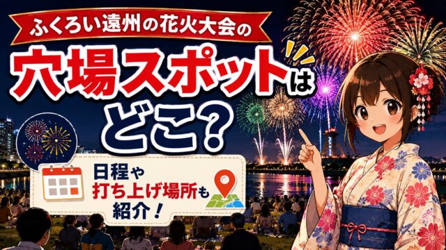 ふくろい遠州の花火大会