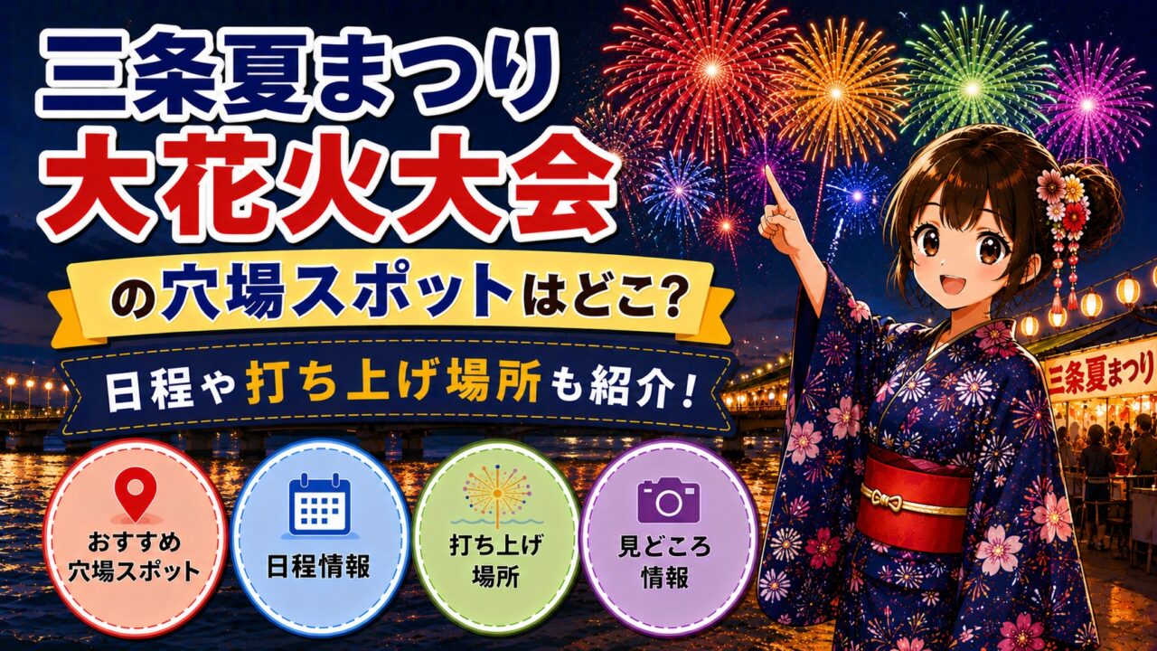 三条夏まつり大花火大会