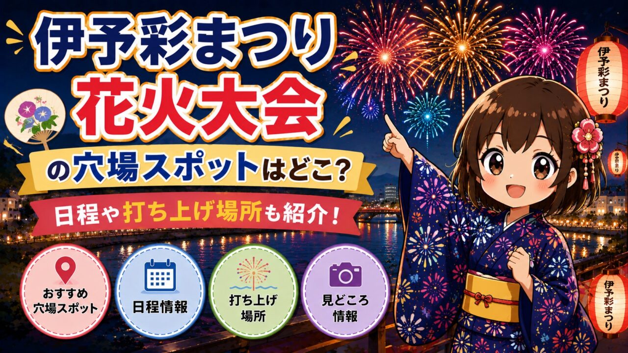 伊予彩まつり花火大会