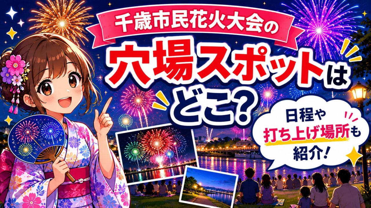 千歳市民花火大会