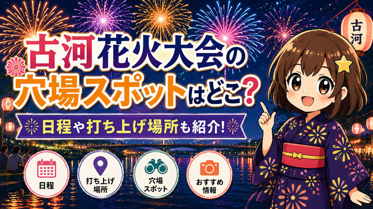 古河花火大会