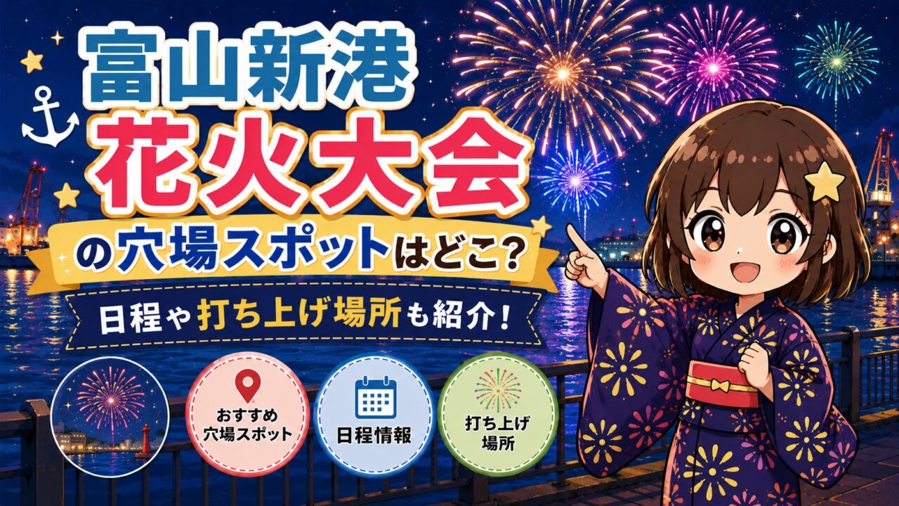 富山新港花火大会
