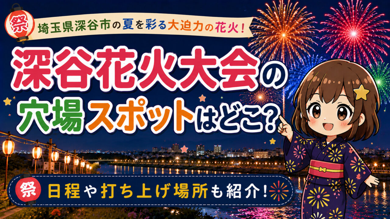 深谷花火大会