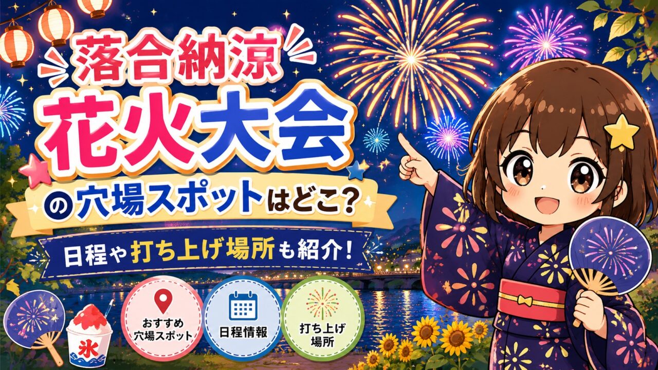 落合納涼花火大会