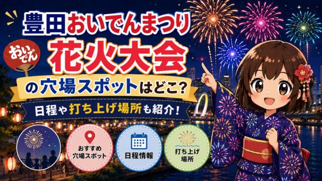 豊田おいでんまつり花火大会