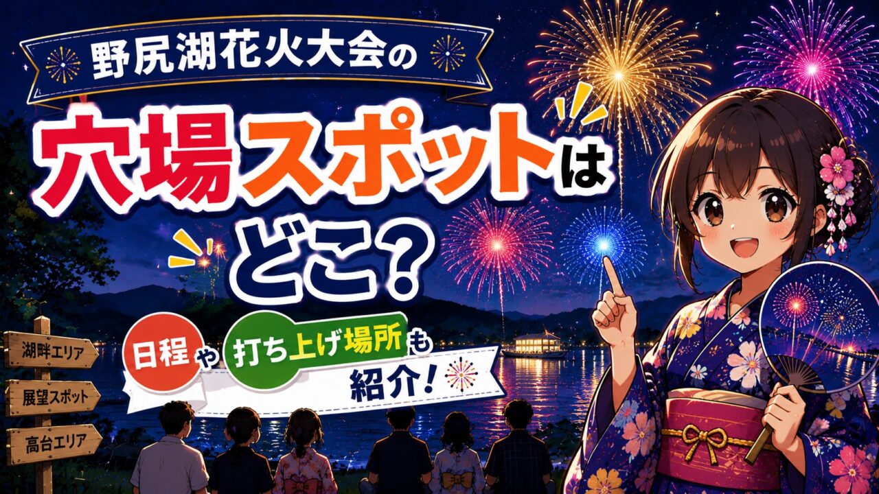 野尻湖花火大会