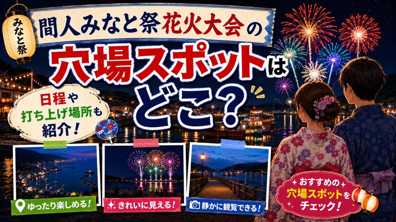 間人みなと祭り花火大会
