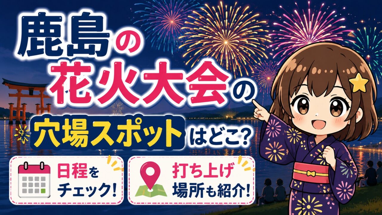 鹿島の花火大会