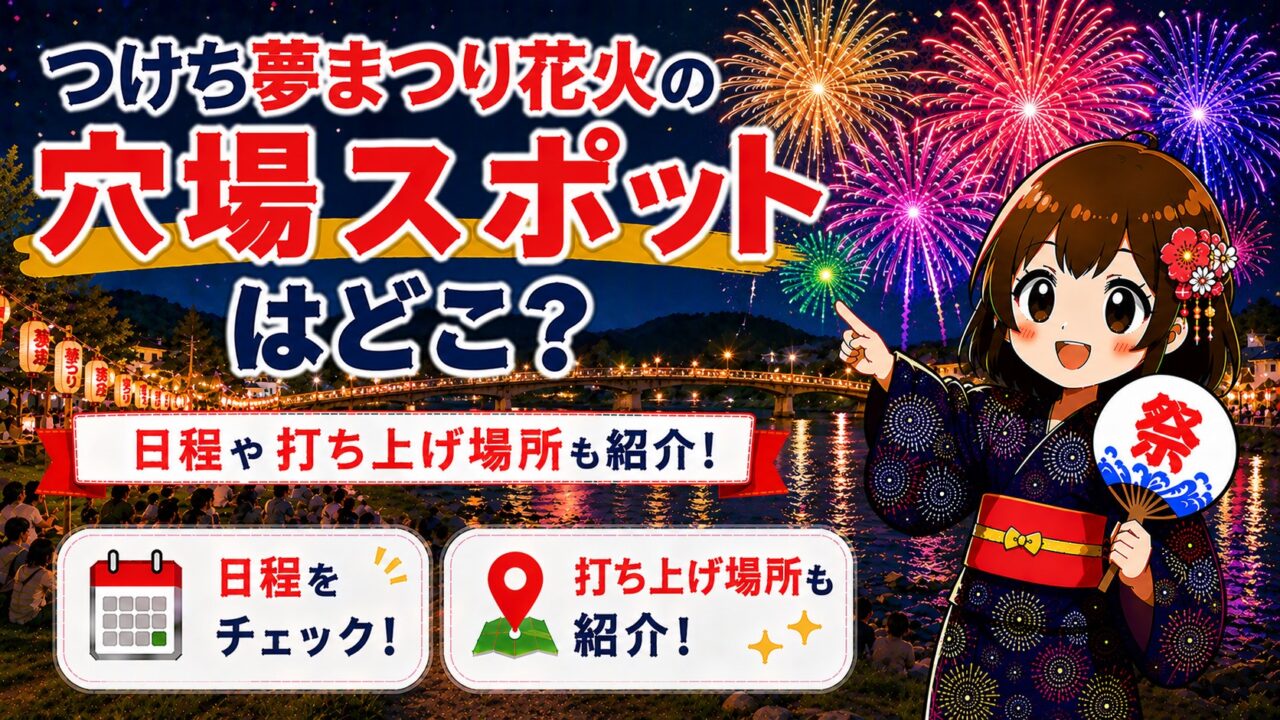 つけち夢まつり花火