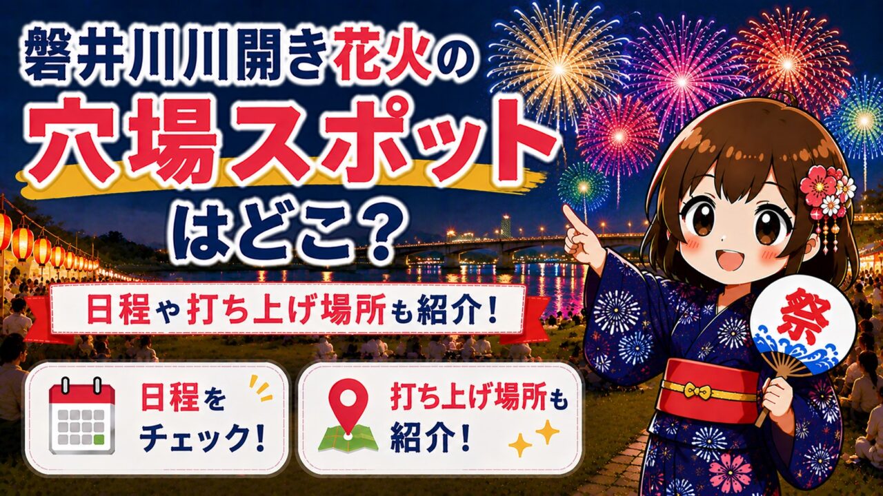 磐井川川開き花火