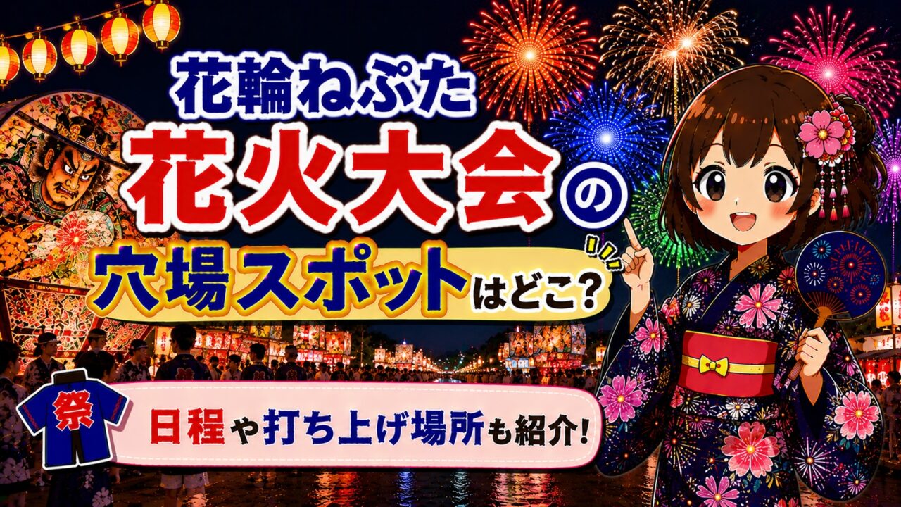 花輪ねぷた花火