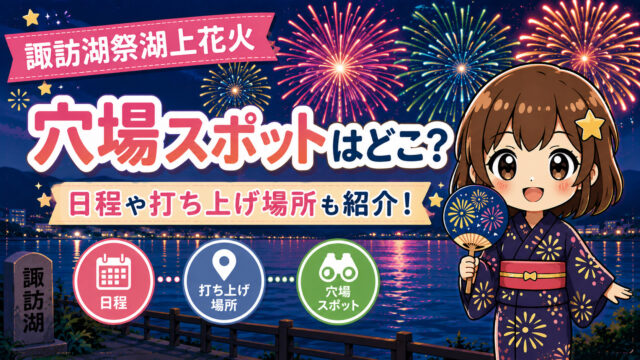 諏訪湖祭湖上花火