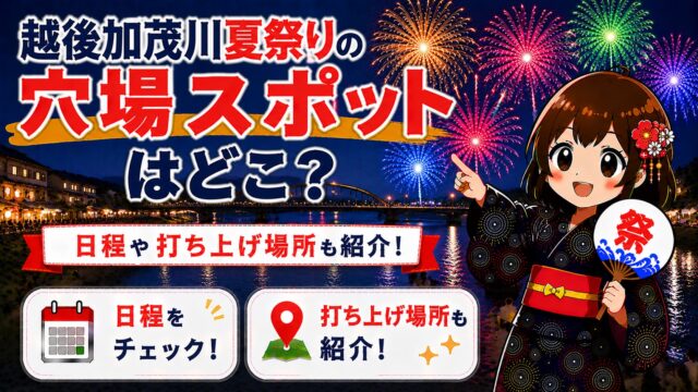 越後加茂川夏祭り