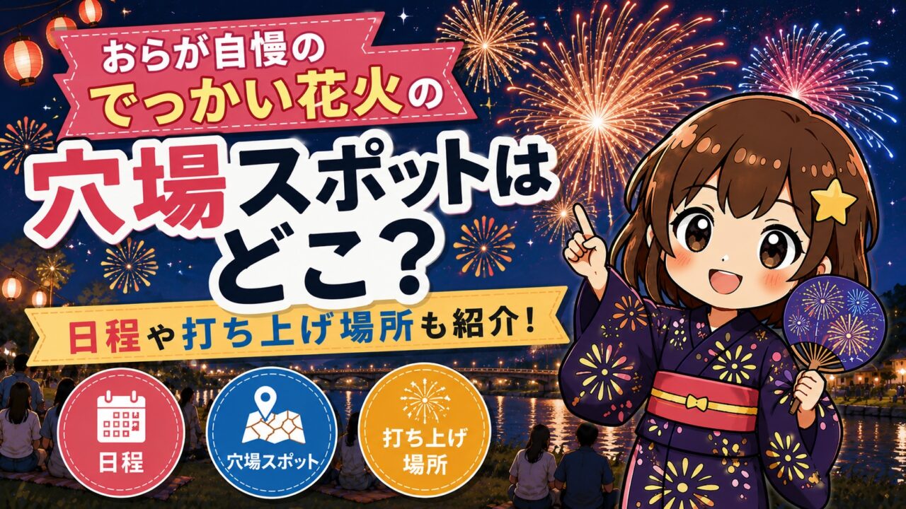 おらが自慢のでっかい花火