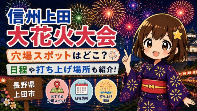 信州上田大花火