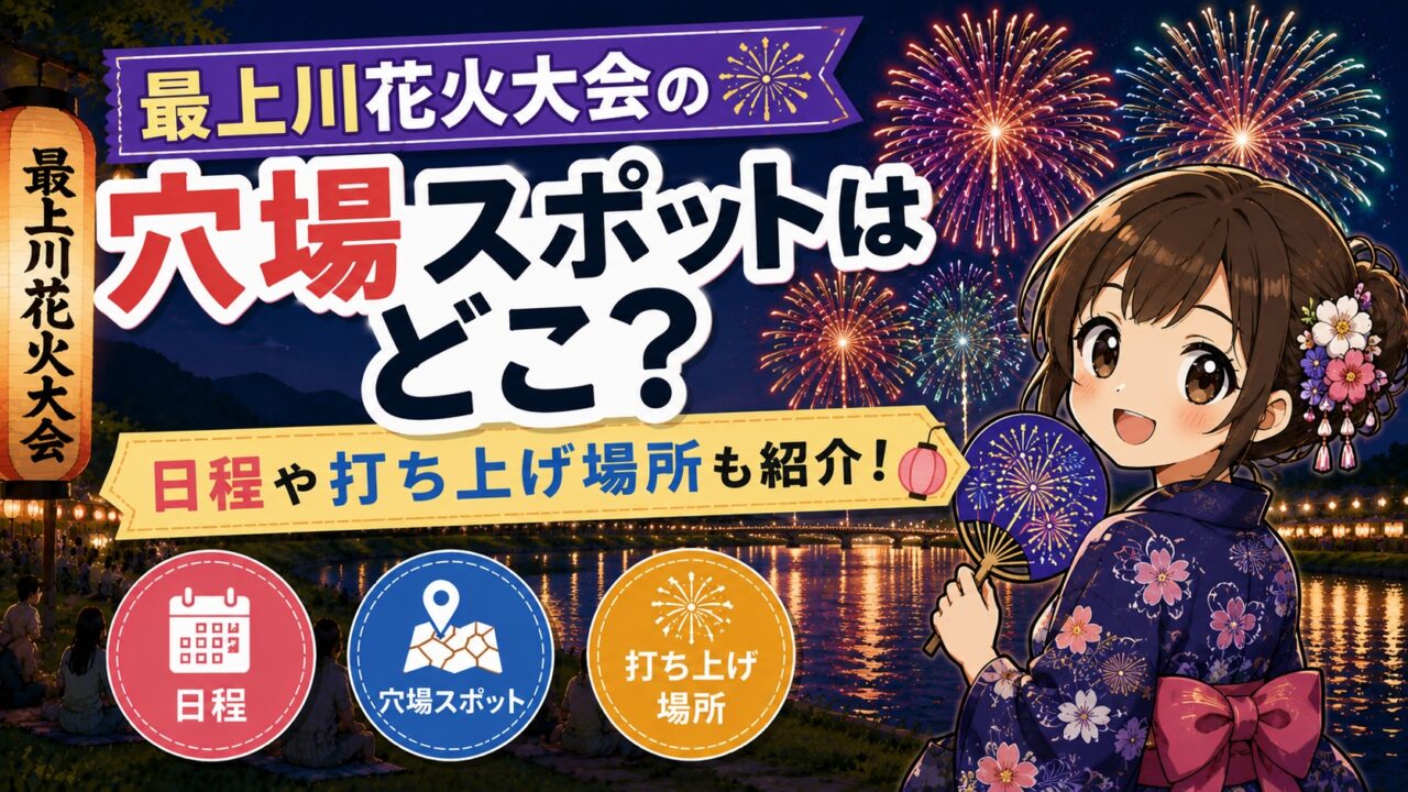 最上川花火